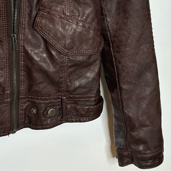 Kut From The Kloth Vegan Leather Moto Jacket Small - Picture 10 of 16